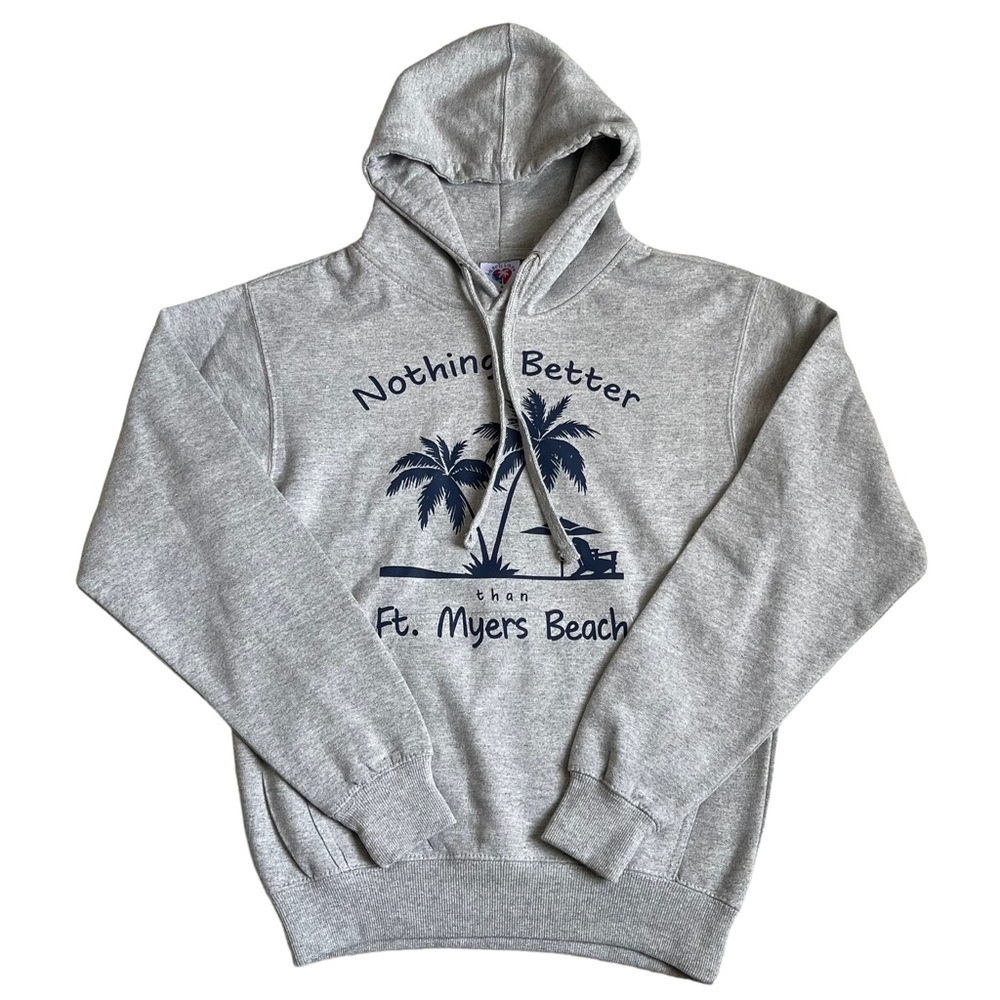 Beach Love Unisex Fort Myers Sweatshirt Size S Tourist Souvenir Groovy